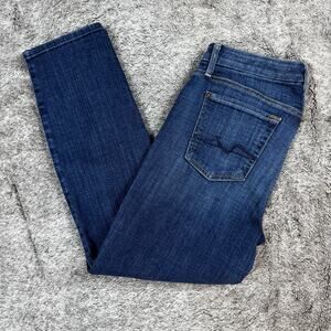 7 For All Mankind The Kimmie Crop Women's 30